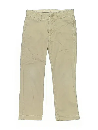Pre-owned Gap Kids' Khaki Pant In Brown