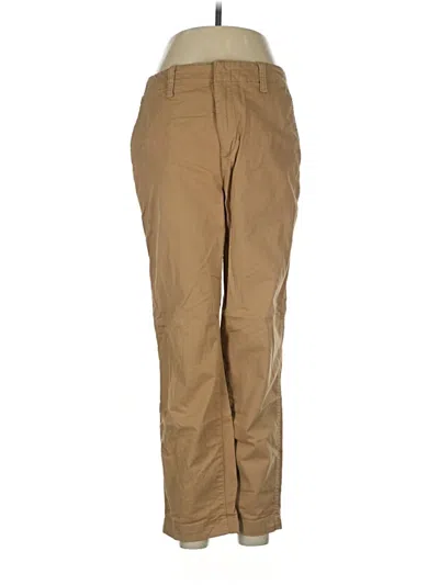 Pre-owned Gap Khaki Pant In Brown