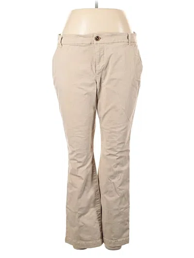 Pre-owned Gap Khaki Pant In Brown