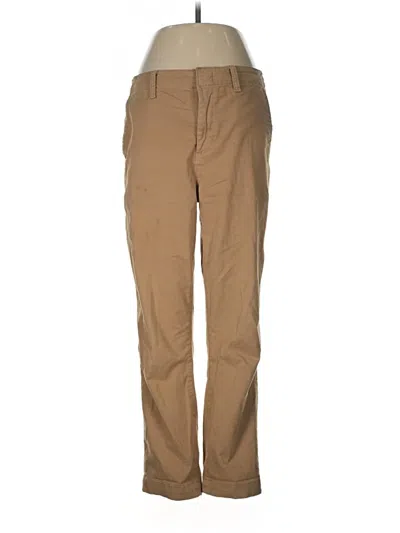 Pre-owned Gap Khaki Pant In Brown