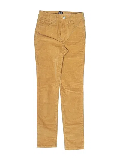 Pre-owned Gap Kids' Khaki Pant In Gold
