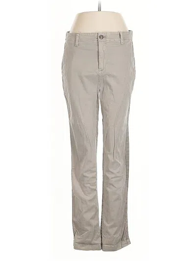 Pre-owned Gap Khaki Pant In Gray