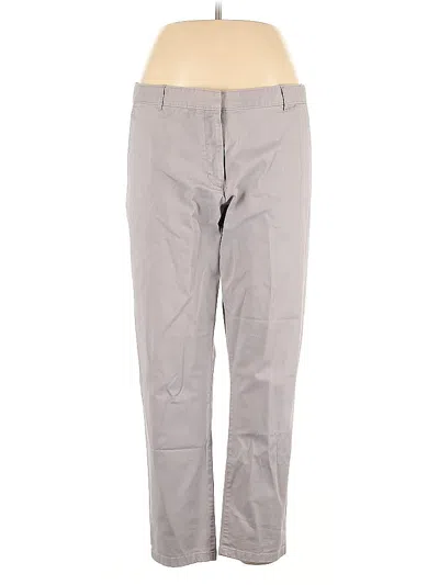 Pre-owned Gap Khaki Pant In Gray