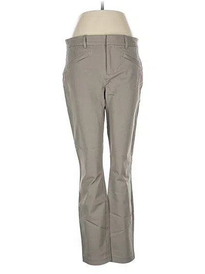 Pre-owned Gap Khaki Pant In Gray