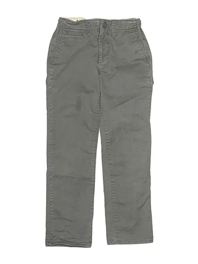 Pre-owned Gap Kids' Khaki Pant In Gray