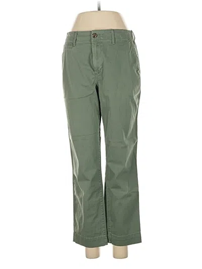 Pre-owned Gap Khaki Pant In Green