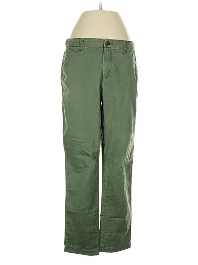 Pre-owned Gap Khaki Pant In Green