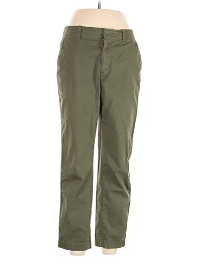 Pre-owned Gap Khaki Pant In Green