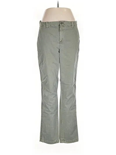 Pre-owned Gap Khaki Pant In Green