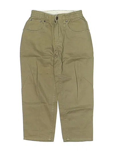Pre-owned Gap Kids' Khaki Pant In Green
