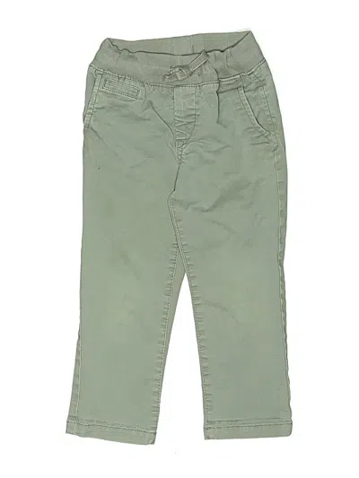 Pre-owned Gap Kids' Khaki Pant In Green