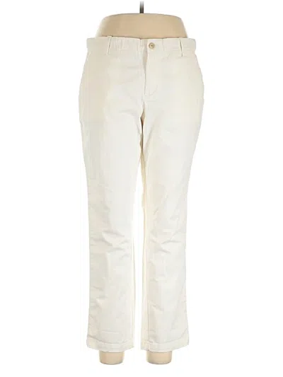 Pre-owned Gap Khaki Pant In Ivory