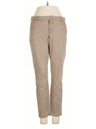 Pre-owned Gap Khaki Pant In Tan