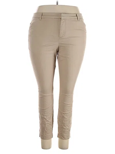 Pre-owned Gap Khaki Pant In Tan