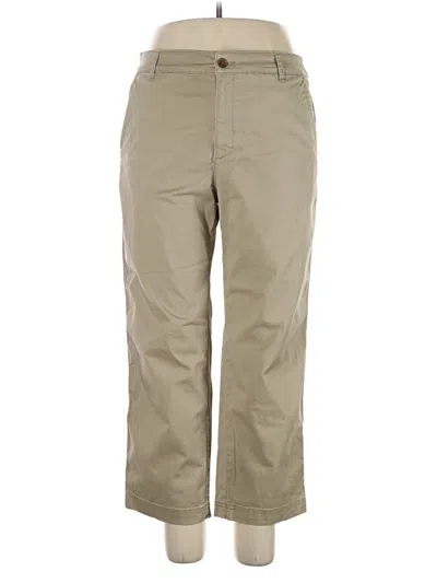Pre-owned Gap Khaki Pant In Tan