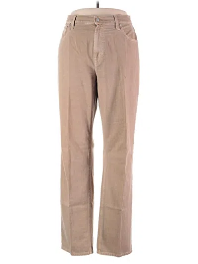 Pre-owned Gap Khaki Pant In Tan