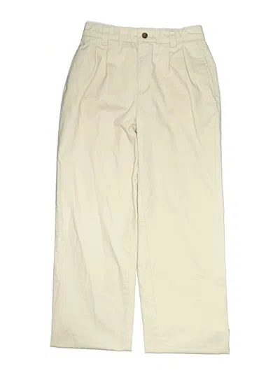 Pre-owned Gap Kids' Khaki Pant In White