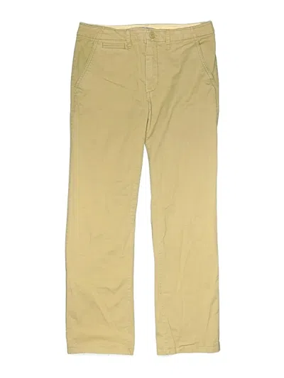 Pre-owned Gap Kids' Khaki Pant In Yellow