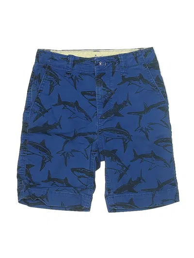 Pre-owned Gap Kids' Khaki Shorts In Blue