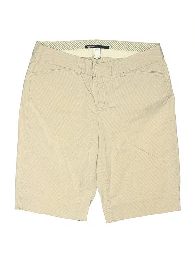 Pre-owned Gap Khaki Shorts In Brown