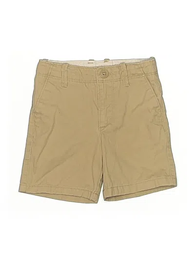 Pre-owned Gap Kids' Khaki Shorts In Brown