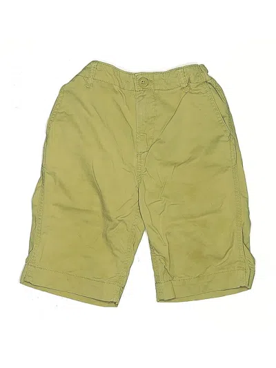 Pre-owned Gap Kids' Khaki Shorts In Green