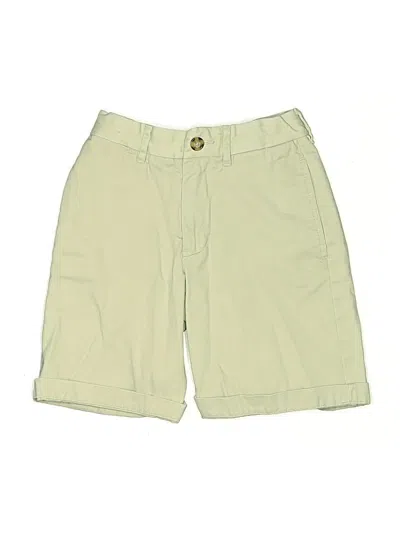 Pre-owned Gap Kids' Khaki Shorts In Green