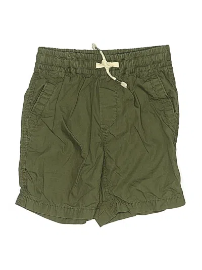 Pre-owned Gap Kids' Khaki Shorts In Green
