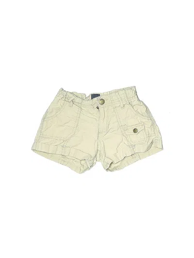 Pre-owned Gap Kids' Khaki Shorts In White