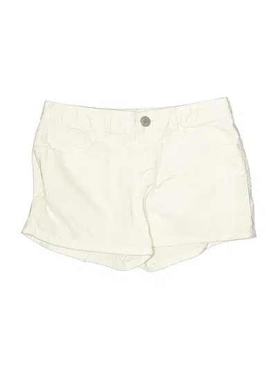 Pre-owned Gap Kids' Khaki Shorts In White