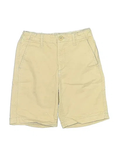 Pre-owned Gap Kids' Khaki Shorts In Yellow