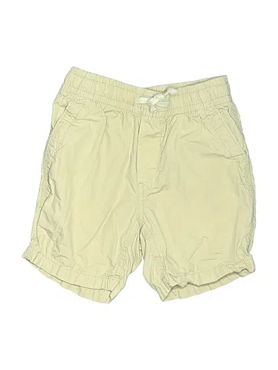 Pre-owned Gap Kids' Khaki Shorts In Yellow