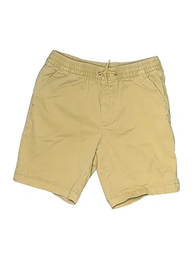 Pre-owned Gap Kids' Khaki Shorts In Yellow