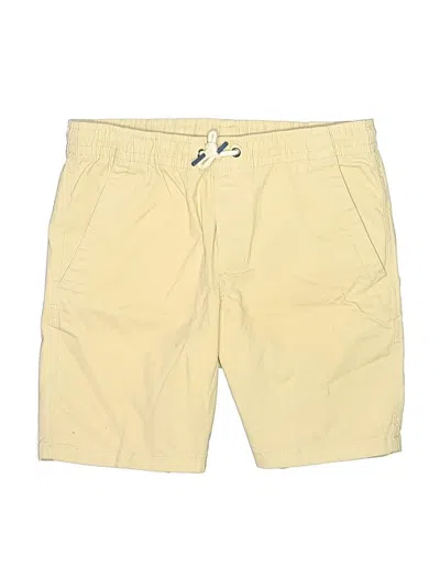 Pre-owned Gap Kids' Khaki Shorts In Yellow