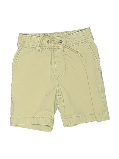 Pre-owned Gap Kids' Khaki Shorts In Yellow