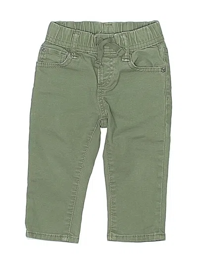 Pre-owned Gap Kids' Khakis In Green