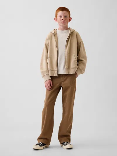 Gap Kids '90s Loose Carpenter Jeans In Kola Nut