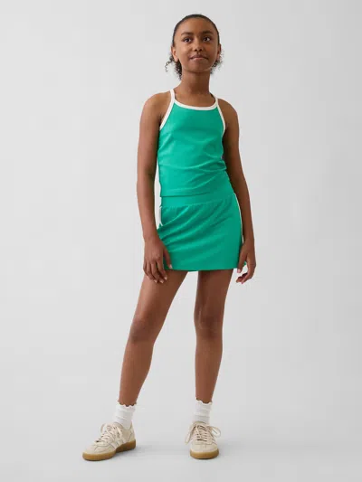 Gap Kids Active Skort In Deluxe Green