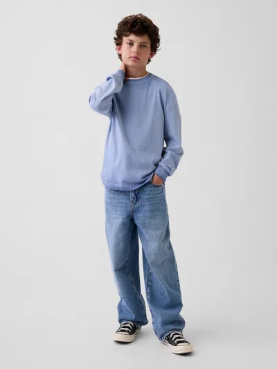 Gap Kids Baggy Jeans In Light Wash