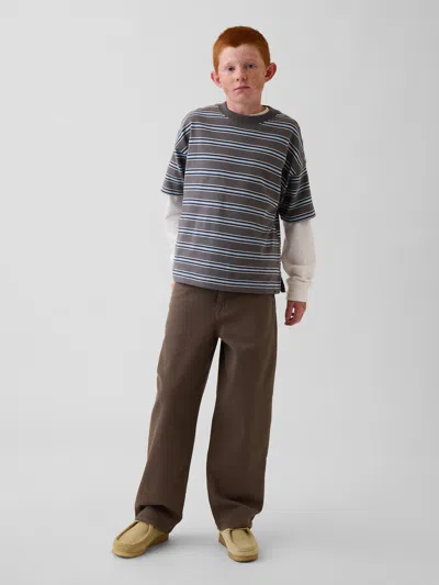 Gap Kids Baggy Jeans In Toasted Almond