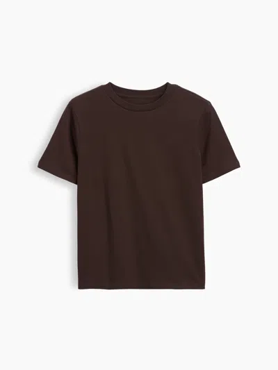 Gap Kids Basic T-shirt In Terra Brown