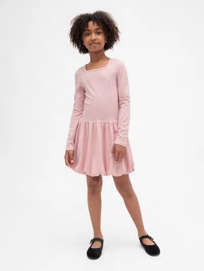 Gap Kids Bubble Dress In Pink