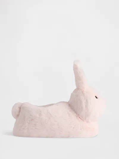 Gap Kids Bunny Slippers In Pink