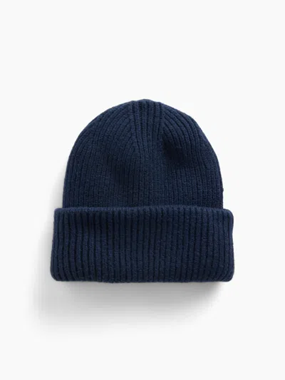 Gap Kids Cashsoft Rib Beanie In Blue