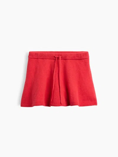 Gap Kids Cashsoft Sweater Skort In Red