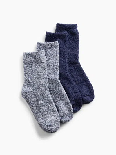 Gap Kids Cozy Socks (2-pack) In Blue