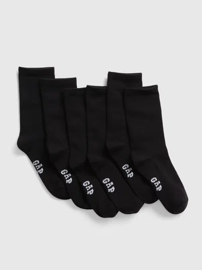 Gap Kids Crew Socks (3-pack) In Black