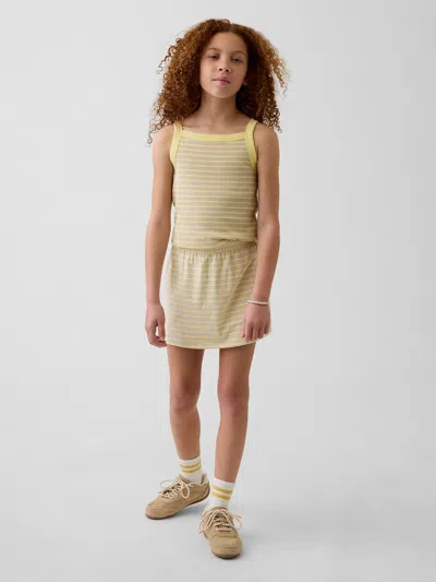 Gap Kids Easy Skort In Yellow Stripe