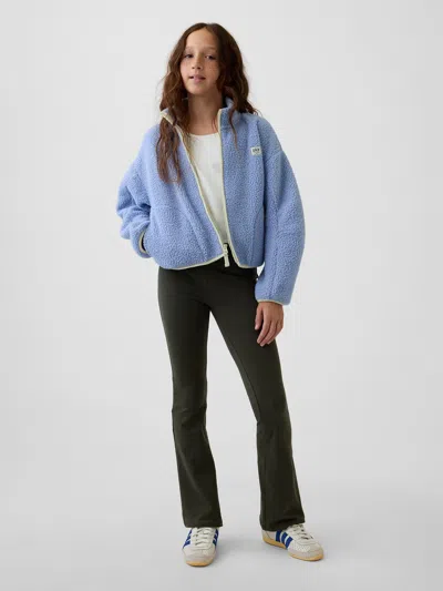 Gap Kids Flare Leggings In Bamboo Olive Green
