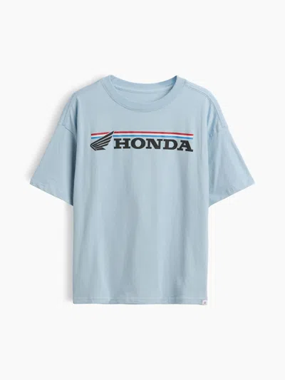 Gap Kids Formula 1 Oversized Graphic T-shirt In Sail Blue